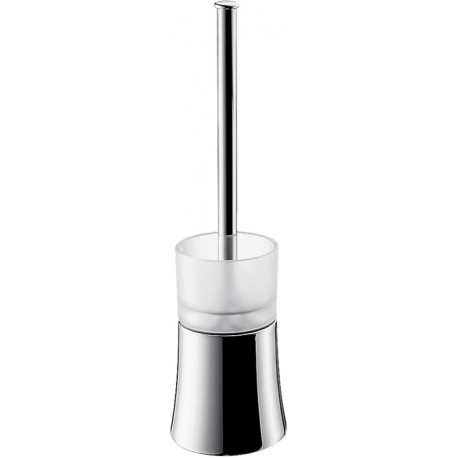 Porte-brosse WC chroméé