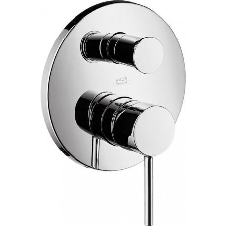 Set de finition pour mitigeur bain/douche encastré chroméé