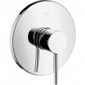 Set de finition pour mitigeur douche encastré chroméé