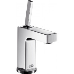 mitigeur lavabo 110avec tirette et vidage chroméé