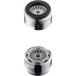 Mousseur étoile brise jet lavabo M24 chroméé