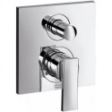 Set de finition pour mitigeur bain/douche encastré chroméé