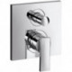 Mitigeur bain-douche AXOR CITTERIO à encastrer, avec couvercle de sécurité chromé intégré HANSGROHE