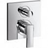 Mitigeur bain-douche AXOR CITTERIO à encastrer, avec couvercle de sécurité chromé intégré HANSGROHE