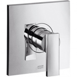 Set de finition pour mitigeur douche encastré chroméé