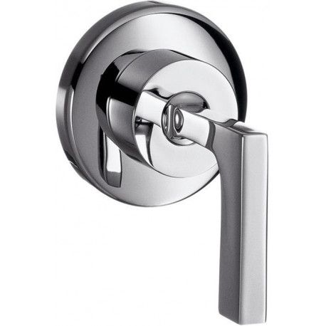 Set de finition pour robinet d'arrêt 1/2et 3/4poignée manette chroméé