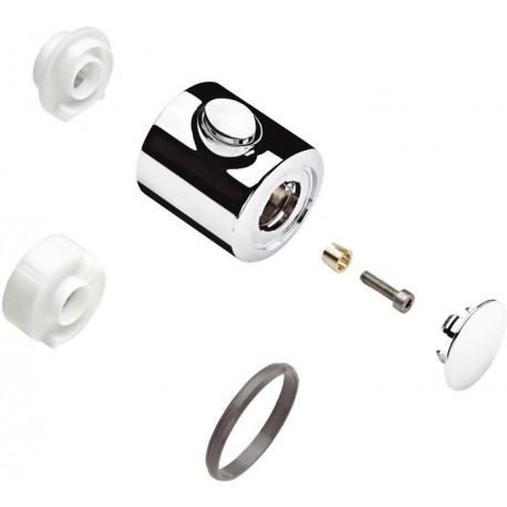 Poignée pour thermostat Ecostat 1001 SL chrome apparent HANSGROHE