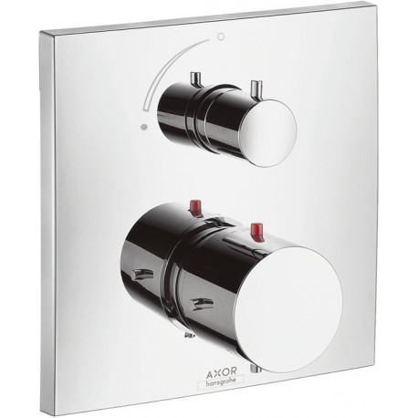 Thermostat HG AXOR STARCK X UP m vanne d'arrêt chromé 