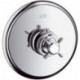 Set de finition pour mitigeur thermostatique encastré chroméé