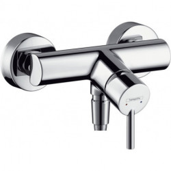 Mitigeur monocommande de douche TALIS montage mural chromé HANSGROHE