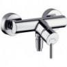 Mitigeur monocommande de douche TALIS montage mural chromé HANSGROHE