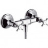 Mélongeur douche nickel brossé