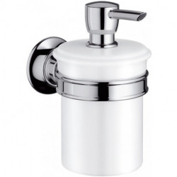 Distributeur de savon liquide nickel poli
