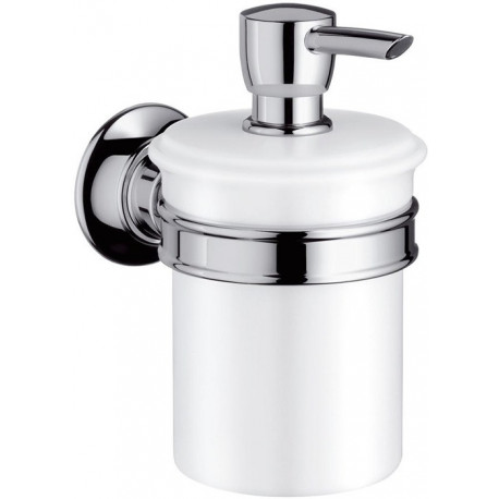 Distributeur de savon liquide nickel poli
