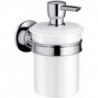 Distributeur de savon liquide nickel poli