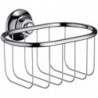 Panier porte-savon nickel brossé