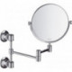 Miroir concave nickel brossé