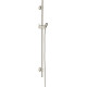 Set de douche nickel brossé