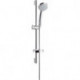 Set Croma 100 Vario EcoSmart / Unica'C 0,65 m chroméé