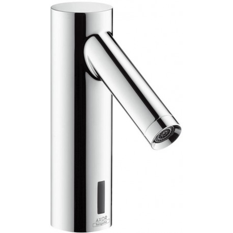 Rob électronique pour lavabo sans réglage de température sur secteur chroméé