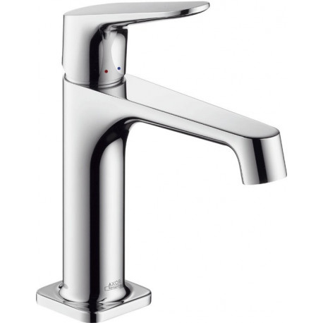 mitigeur lavabo 100 sans tirette ni vidage chroméé