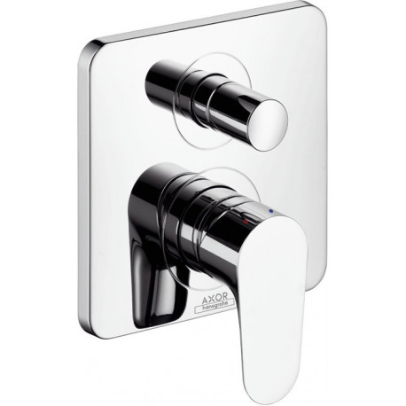 Set de finition pour mitigeur bain/douche encastré chroméé