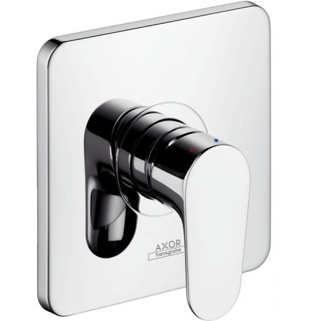 Set de finition pour mitigeur douche encastré chroméé