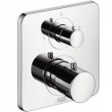 Set finition mitigeur thermostatique encastréavec RA/inverseur chroméé