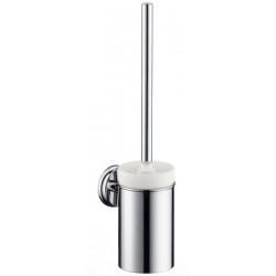 Porte-brosse WC chroméé