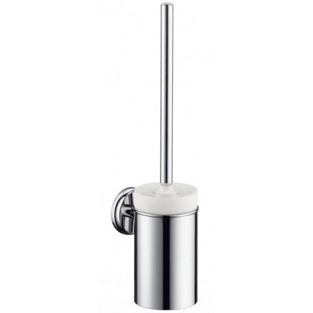 Porte-brosse WC chroméé