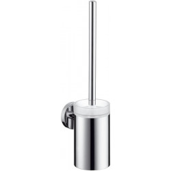 Porte-brosse WC chroméé