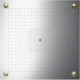 tête de douche 970 x 970mmavec éclairage acier inoxydable