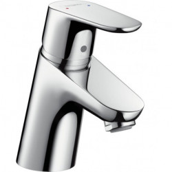 Mitigeur de lavabo 70 avec tirette et vidage chromé FOCUS 70 DN 15 m ZAG 1 1/4p chr
