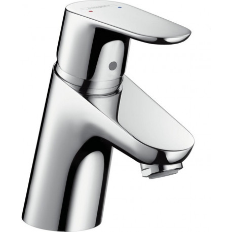 Mitigeur de lavabo 70 avec tirette et vidage chromé FOCUS 70 DN 15 m ZAG 1 1/4p chr