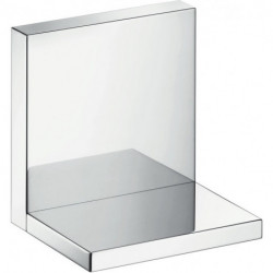 Tablette courte 120 mm chroméé
