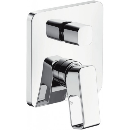 Set de finition pour mitigeur bain/douche encastré chroméé