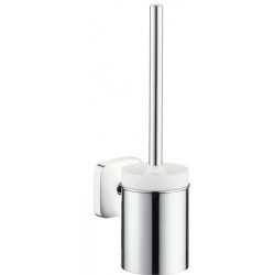 Porte-brosse WC chroméé