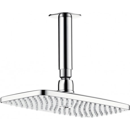 tête de douche Raindance E 240 AIRavec raccord plafond 100 mm chroméé