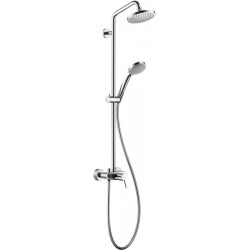 Showerpipe 100 Ø 160 mm,mitigeur mécanique chroméé