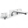 Mitigeur bain-douche AXOR URQUIOLA DN 15. avec plaque chromée