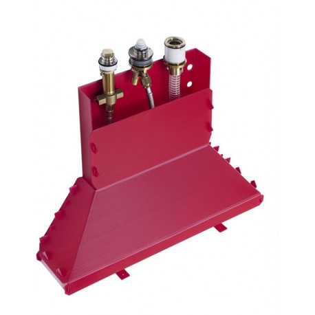 Combiné mitigeur 3 trou s Corps d'encastré pour montage sur bord baignoire