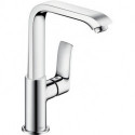 Mitigeur de lavabo 230 sans tirette ni vidage chromé Gâchette pivotante METRIS DN 15 m chr