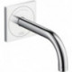 mitigeur de lavabo électronique encastré mural, bec 165 mm chroméé
