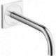 mitigeur de lavabo électronique encastré mural, bec 225 mm chroméé