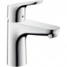 Mitigeur de lavabo 100 avec tirette et vidage chromé FOCUS 100 DN 15