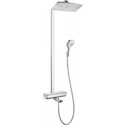 Showerpipe 360 AIR Bain/douche, bras de douche 380mm chroméé