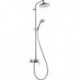 Showerpipe 220,mitigeur mécanique chroméé
