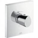 Set de finition pour mitigeur thermostatique encastré chroméé