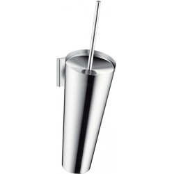 Porte-brosse WC chroméé