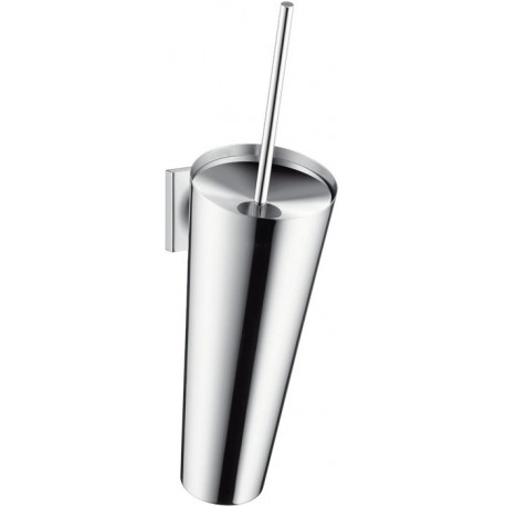 Porte-brosse WC chroméé